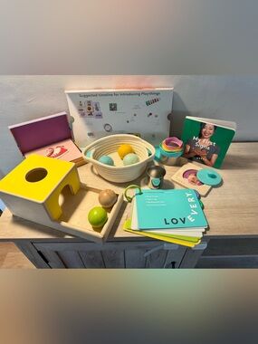Lovevery Play Kit with Colorful Felt Balls & Stacking Cups